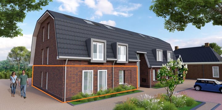 Photo 1 of Brinkstraat 15 | Begane grond (Bouwnr. 2)