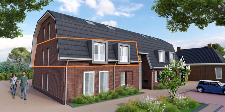 Foto 2 van Brinkstraat 15-A (Bouwnr. 4)