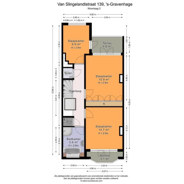 Foto 38 van Van Slingelandtstraat 139