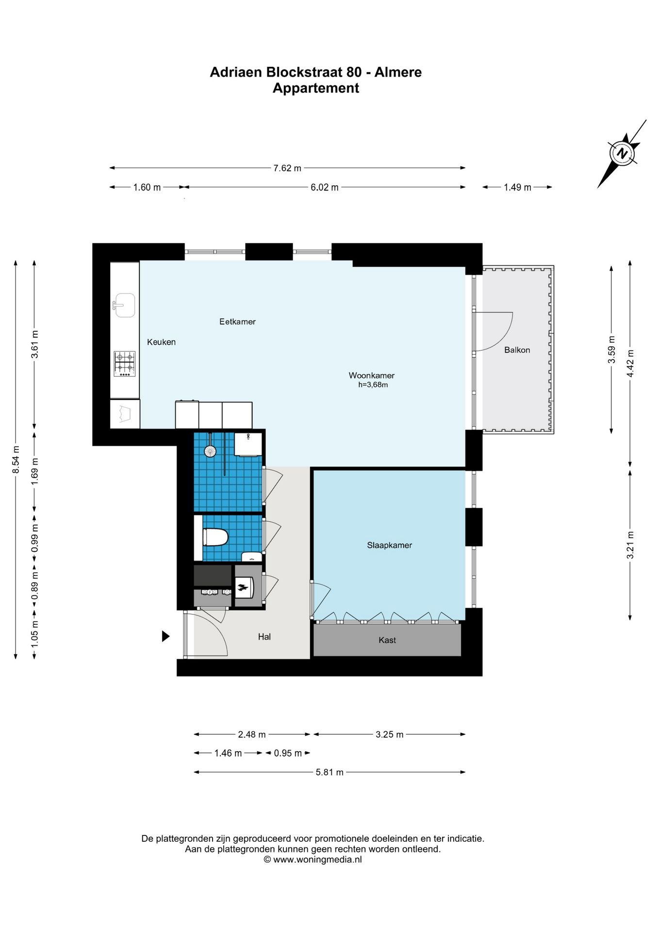 Foto 24 van Adriaen Blockstraat 80