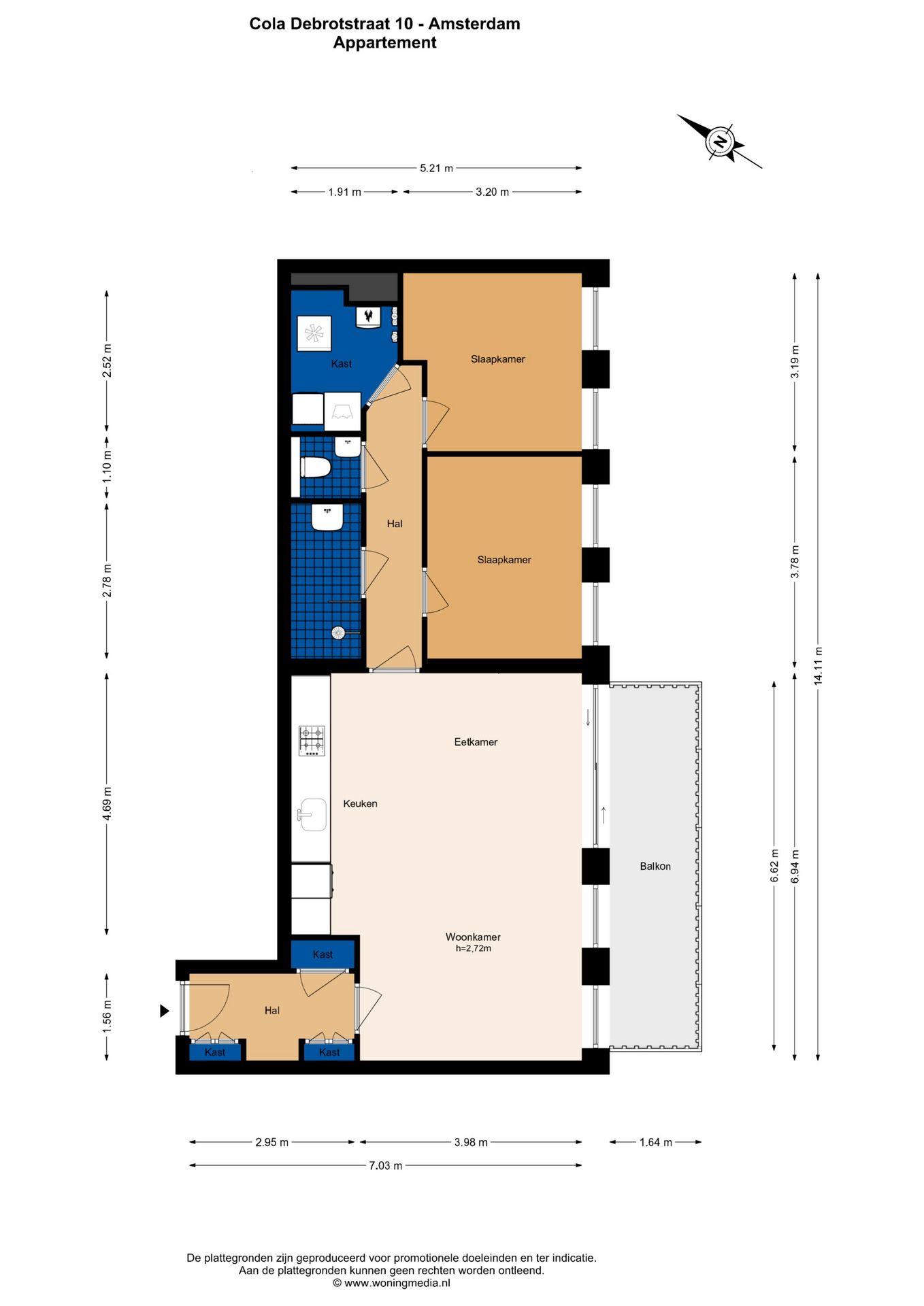 Foto 39 van Cola Debrotstraat 10