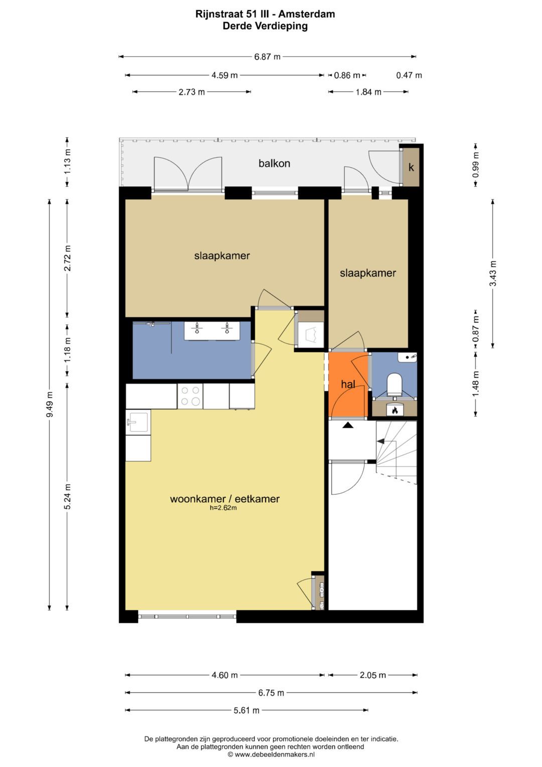 Foto 23 van Rijnstraat 51-3