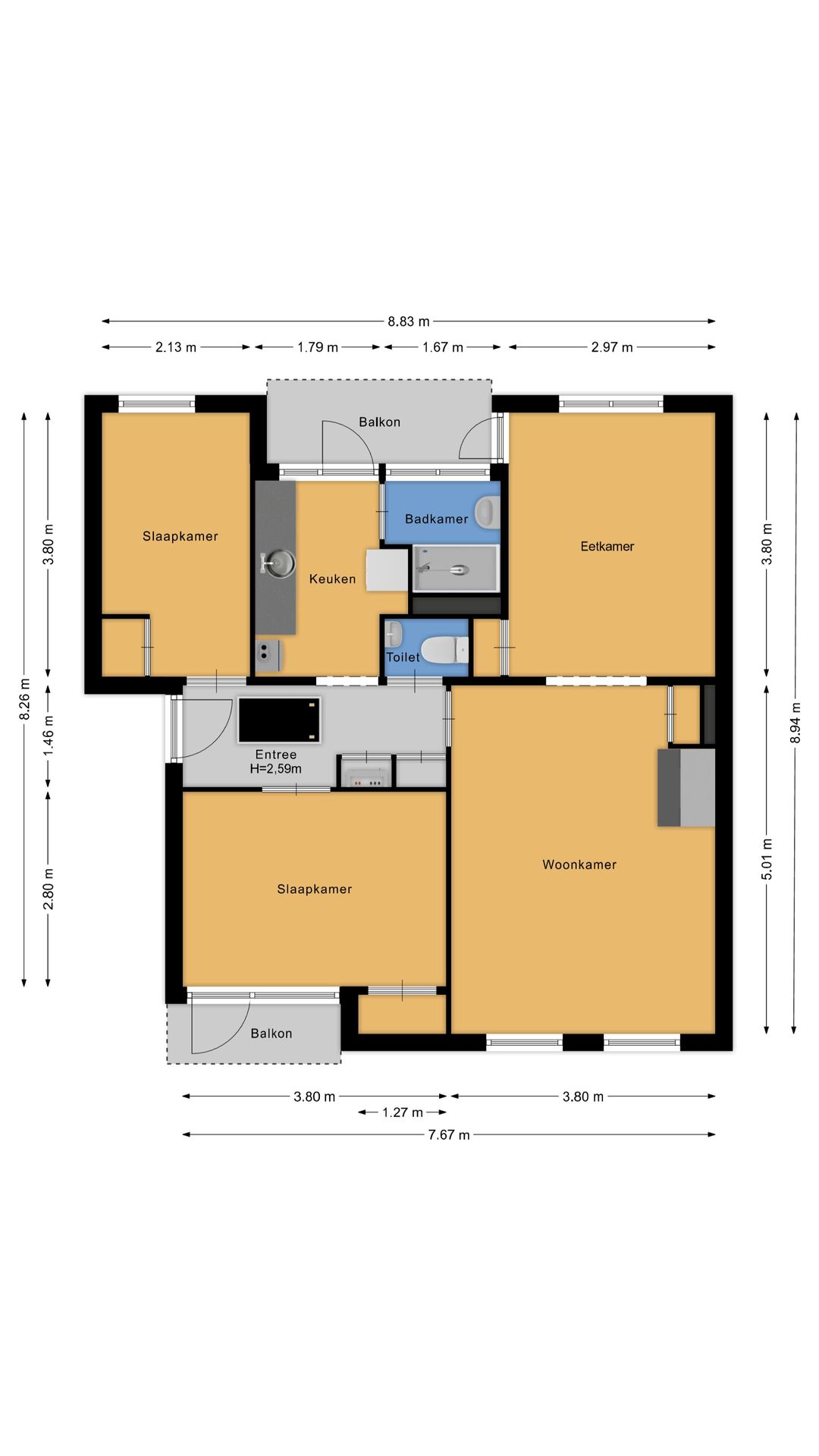Foto 17 van Ceintuurbaan 24-II