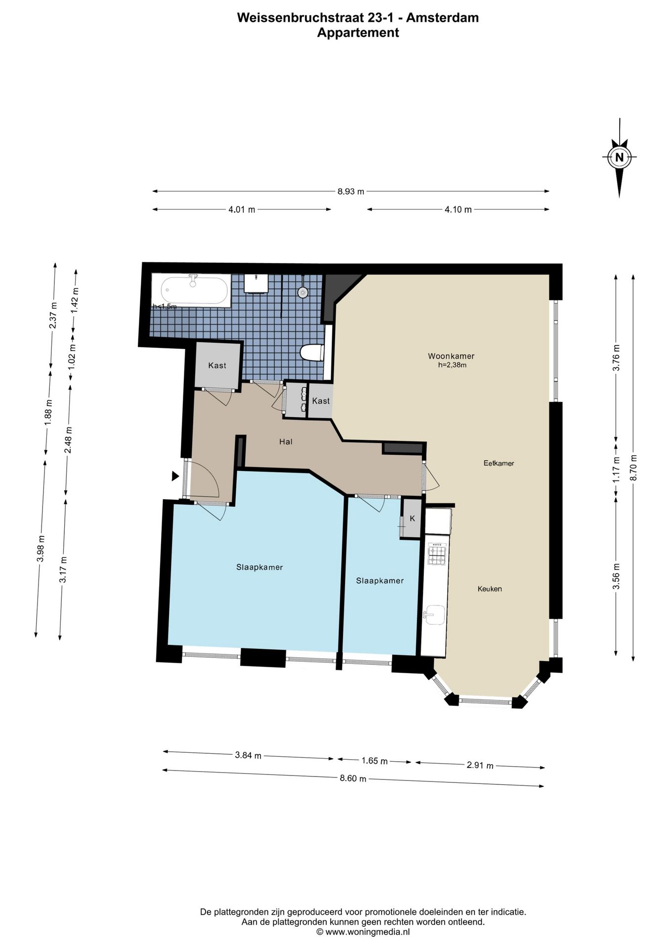 Foto 30 van Weissenbruchstraat 23-1
