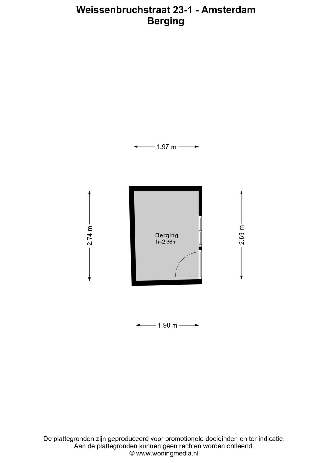 Foto 32 van Weissenbruchstraat 23-1