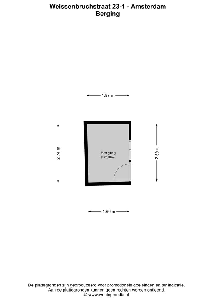 Foto 32 van Weissenbruchstraat 23-1