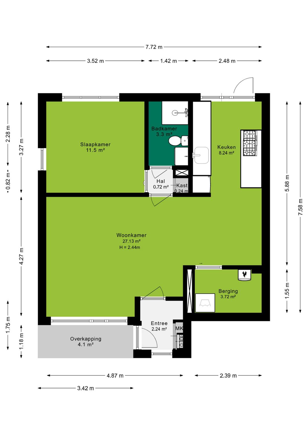 Foto 28 van Woudrichemstraat 46
