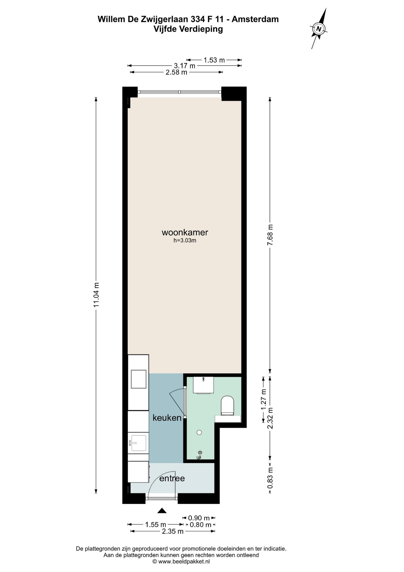 Foto 21 van Willem de Zwijgerlaan 334-F11