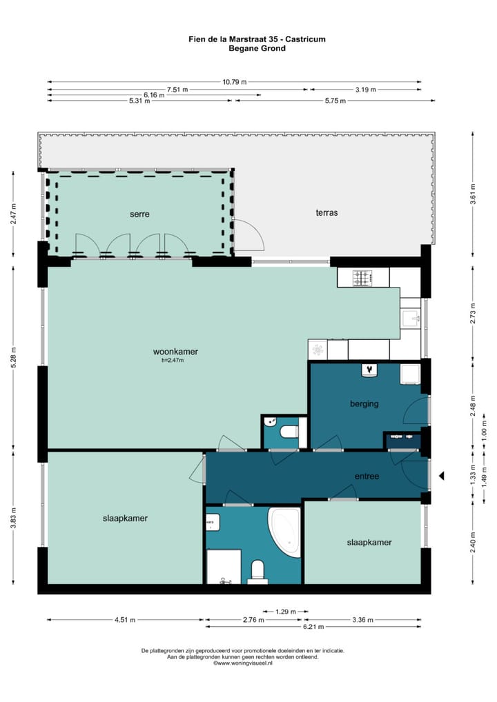Foto 30 van Fien de la Marstraat 35
