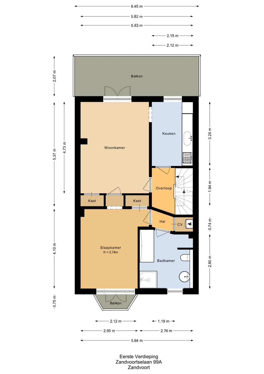 Foto 31 van Zandvoortselaan 99-A