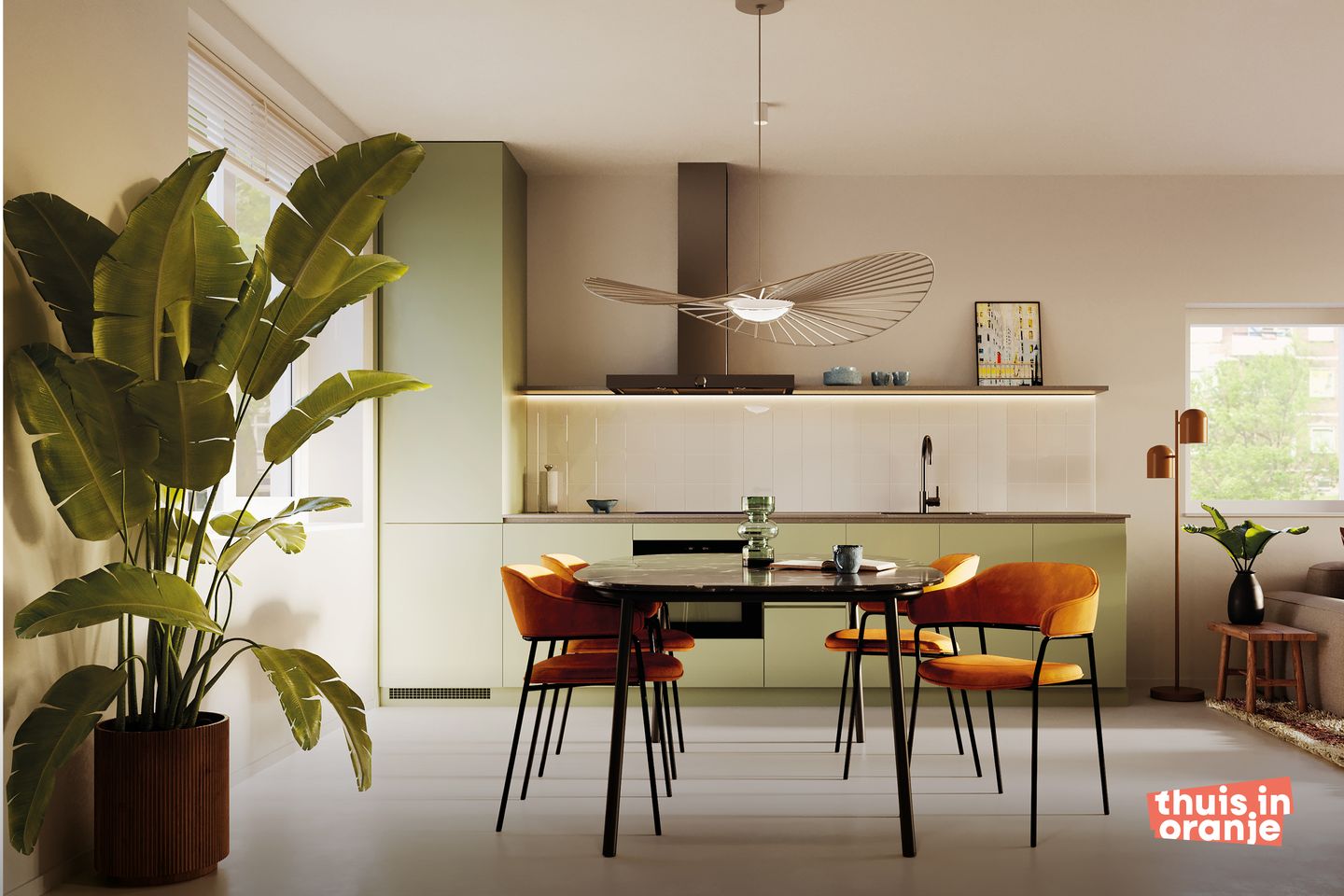 Foto 4 van Tussenwoning (Bouwnr. 4)