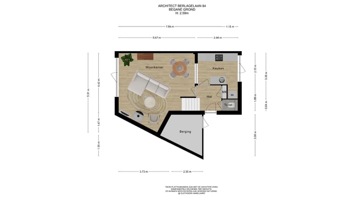 Foto 29 van Architect Berlagelaan 84