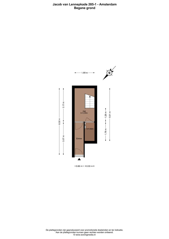 Foto 28 van Jacob van Lennepkade 285-1