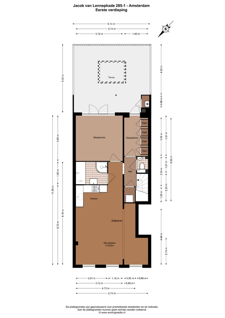 Foto 30 van Jacob van Lennepkade 285-1