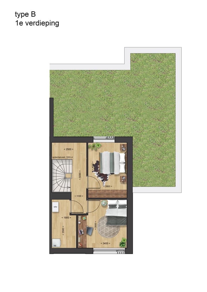 Photo 3 of Type (B)arones | 2^1 - levensloop (Bouwnr. 269)