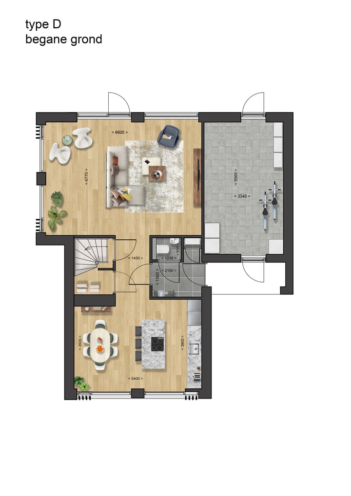 Foto 2 van Type (D)uchesse | vrijstaand aan boszone (Bouwnr. 265)