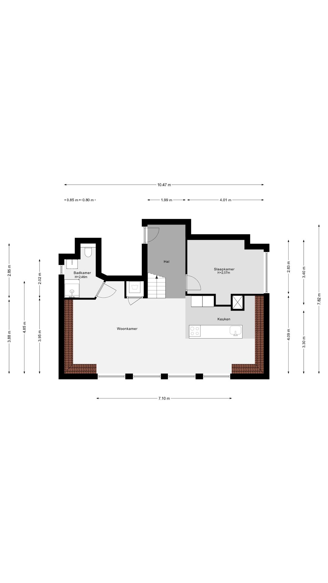 Photo 23 of Overschiese Dorpsstraat 64-D