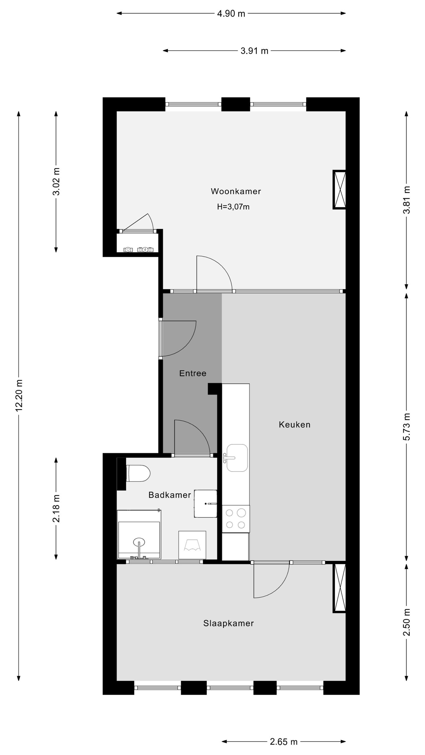 Foto 19 van Sionstraat 29-A01