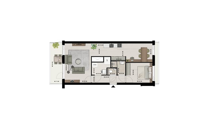 Photo 3 of Appartement type D (Bouwnr. 19)