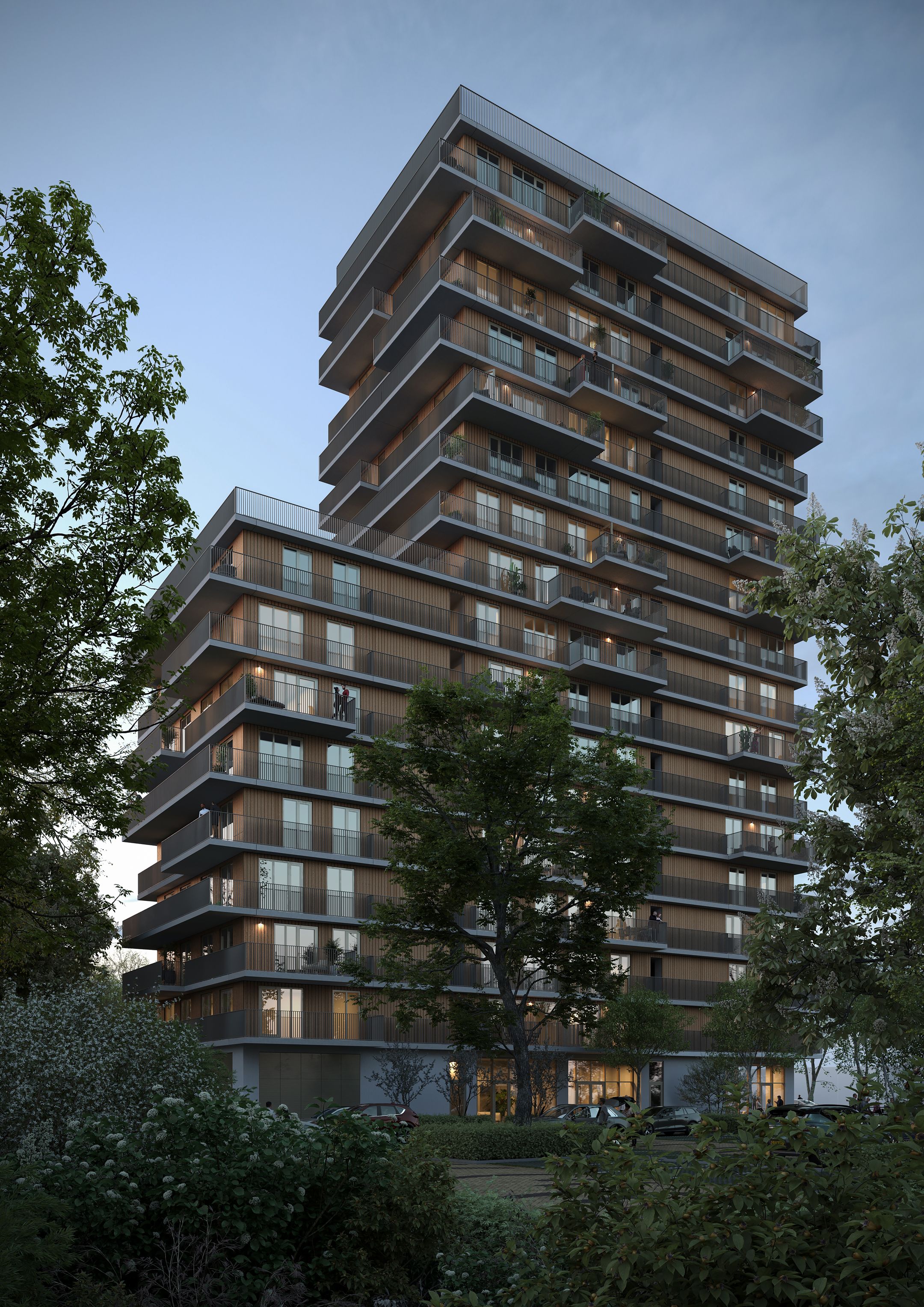 Appartement type F (Bouwnr. 20), Groningen, 9721SW, Groningen, Nederland  