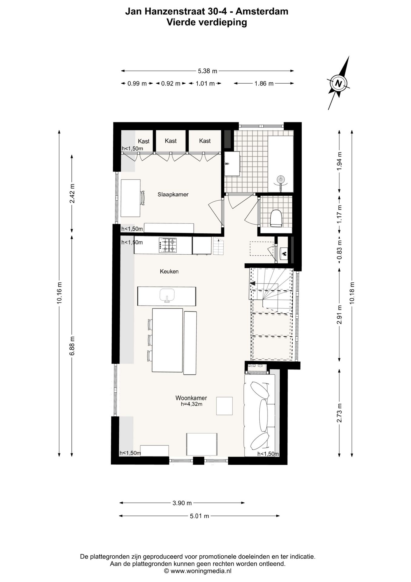 Foto 29 van Jan Hanzenstraat 30-4