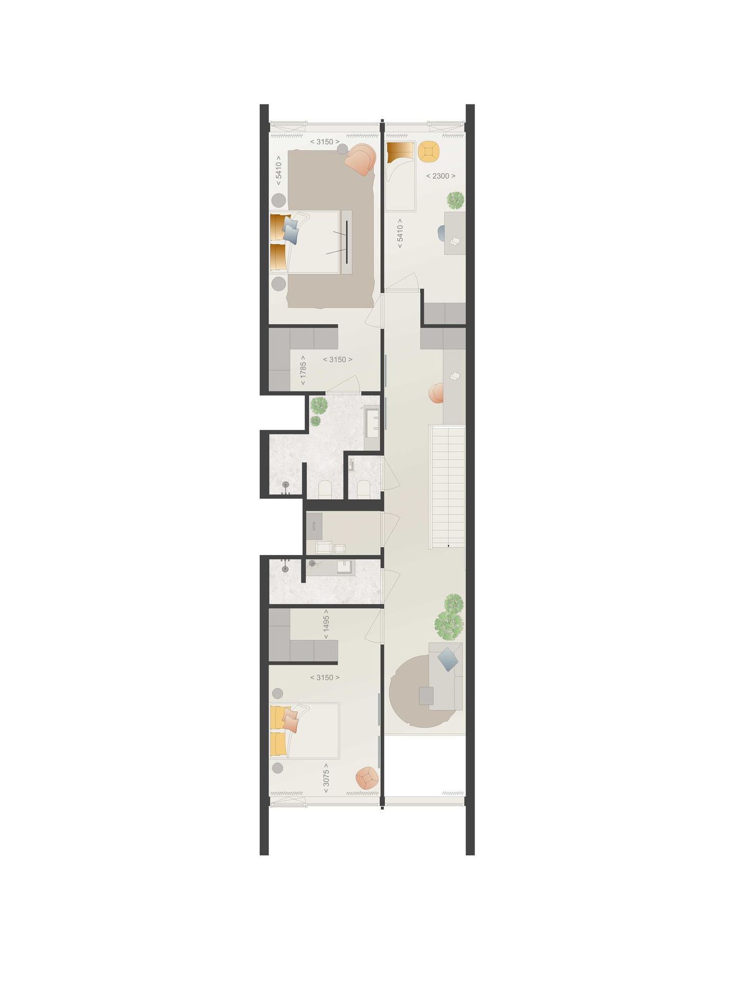 Foto 4 van Jazz - 2-laags appartement (Bouwnr. 209)