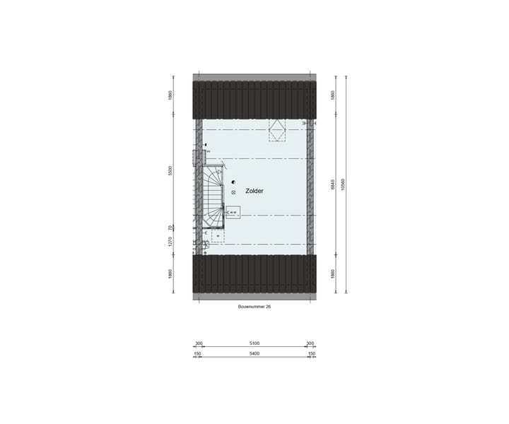Foto 5 van Tussenwoning | Type B (Bouwnr. 26)