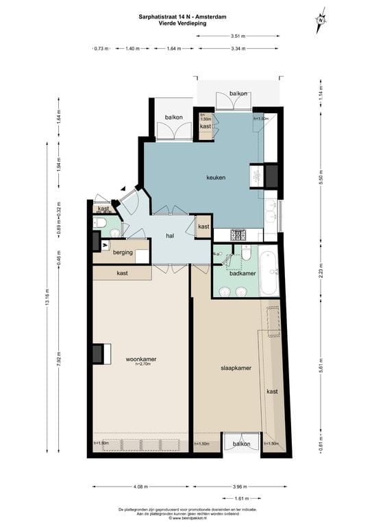 Foto 31 van Sarphatistraat 14-N