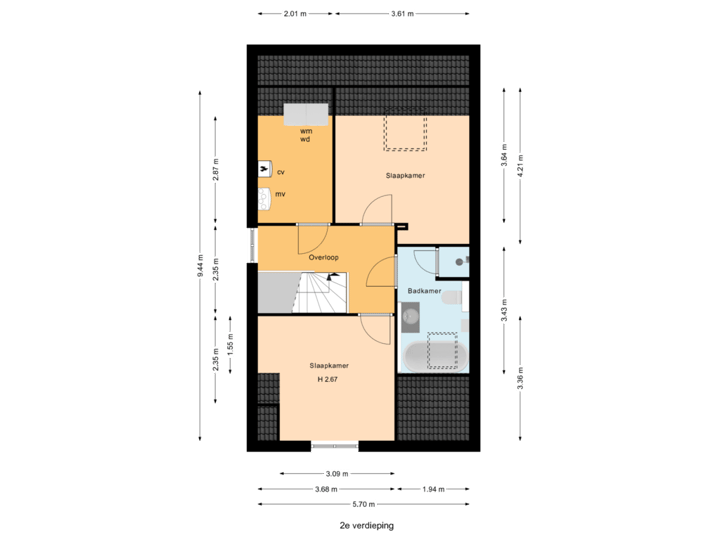 2e verdieping
