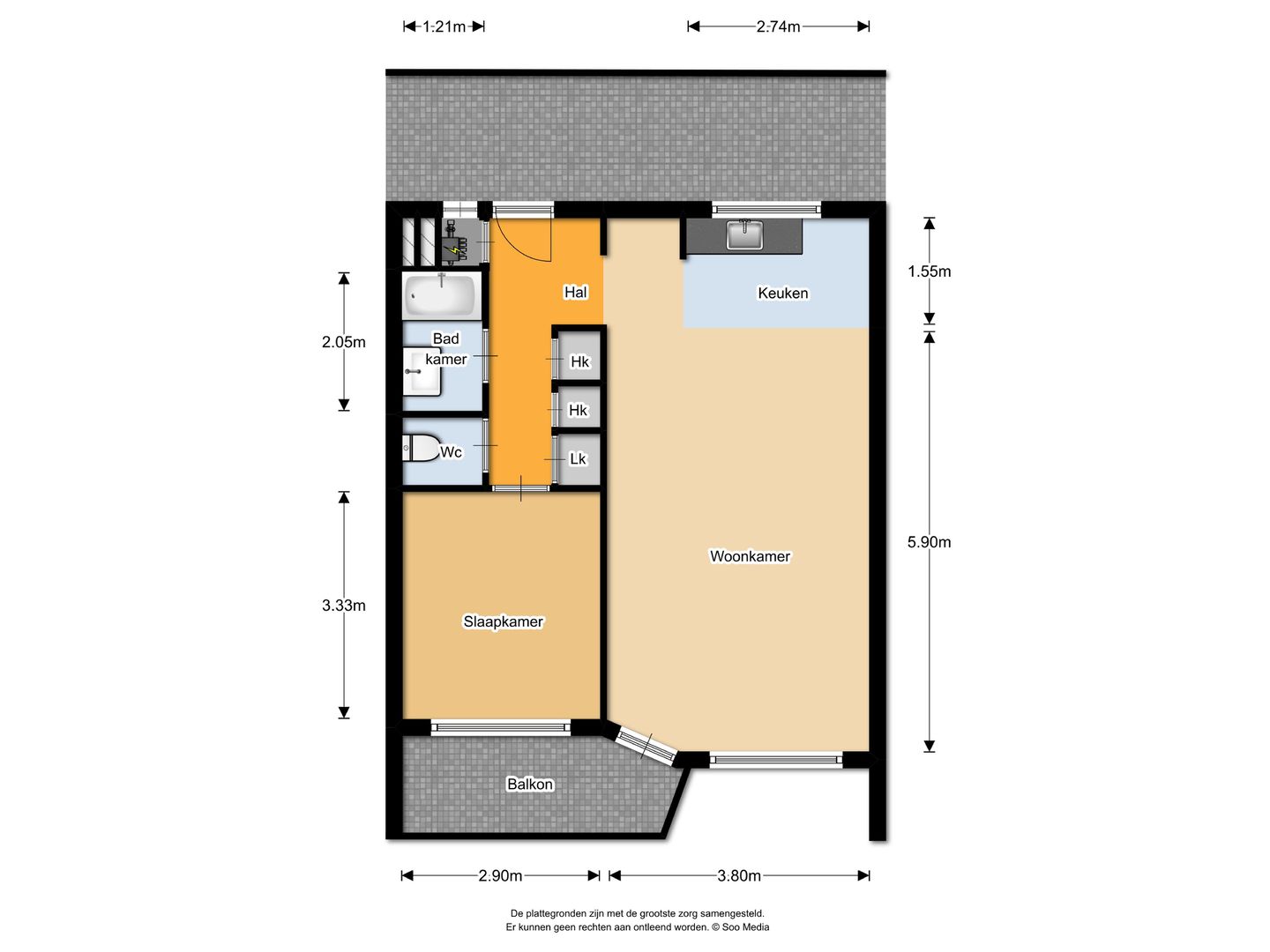 Photo 5 of Espoortstraat 257-205