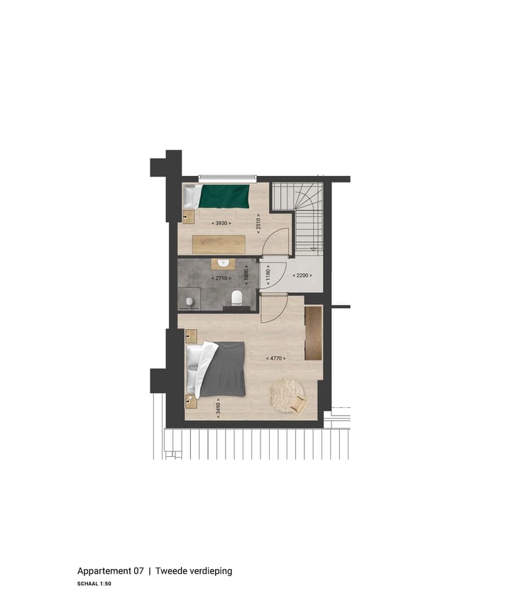 Foto 5 van Pastoor Smitsstraat 44-H