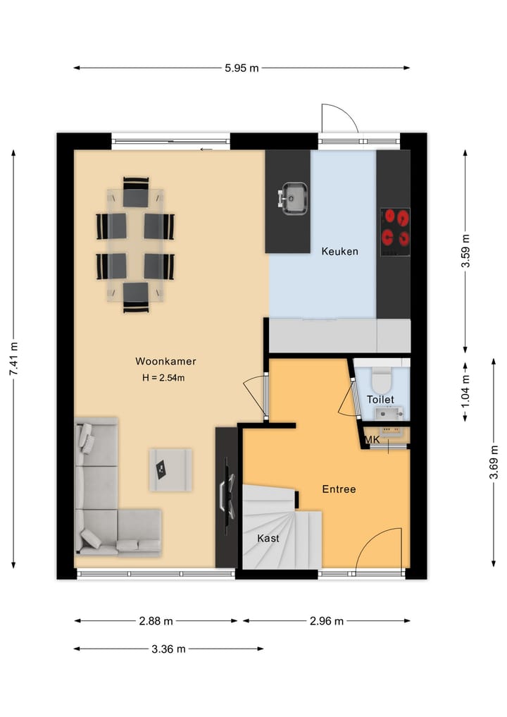 Foto 42 van Tobias Asserstraat 12