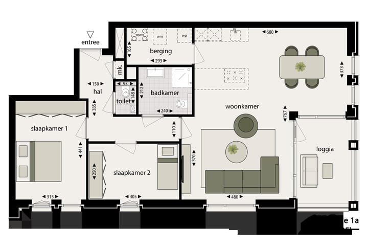 Foto 4 van 1A (Bouwnr. 5)