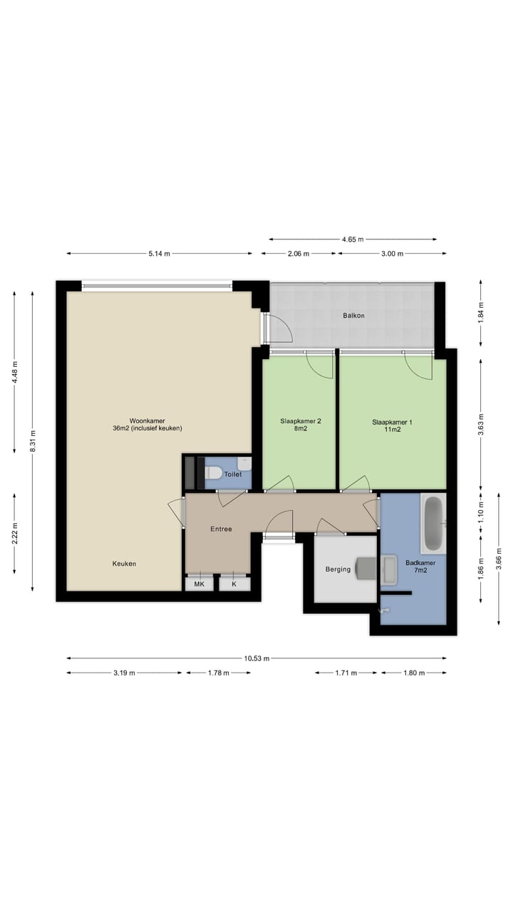 Foto 39 van Markendaalseweg 74-C1