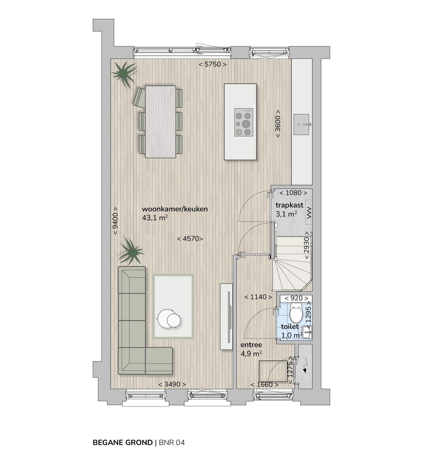 Foto 5 van Singelwoning (Bouwnr. 4)