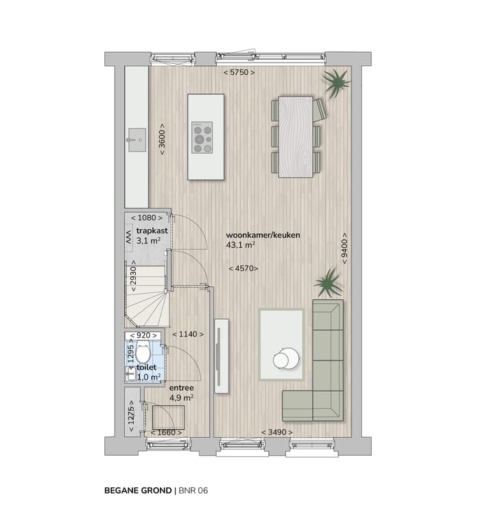 Foto 5 van Singelwoning (Bouwnr. 6)