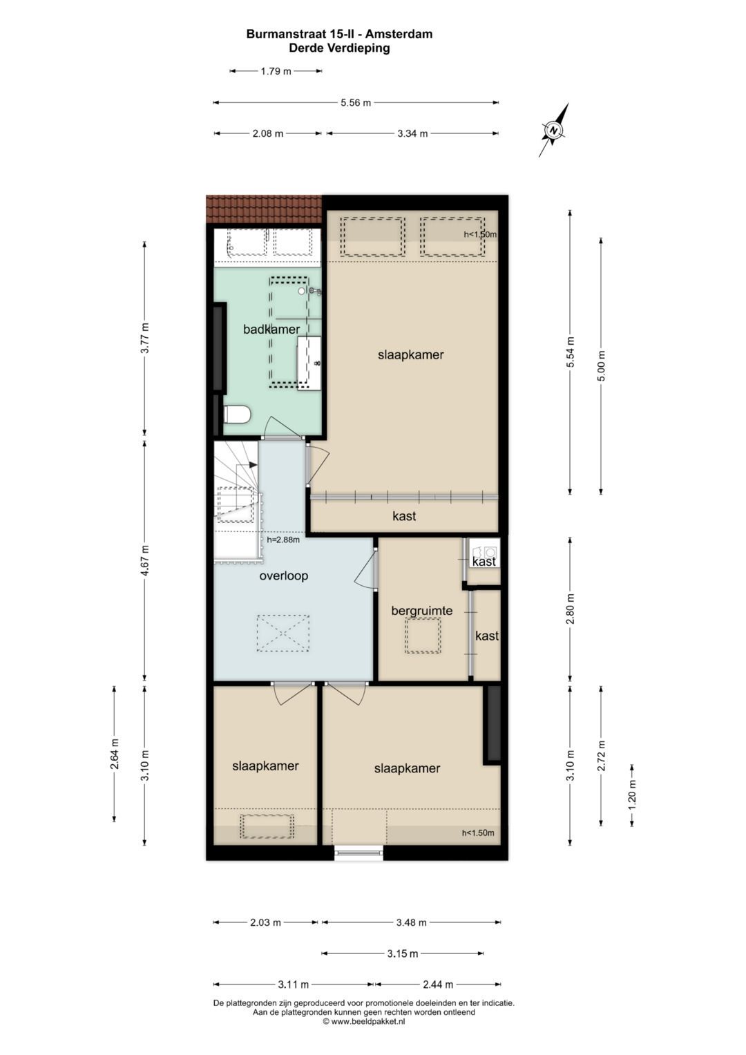 Foto 62 van Burmanstraat 15-2