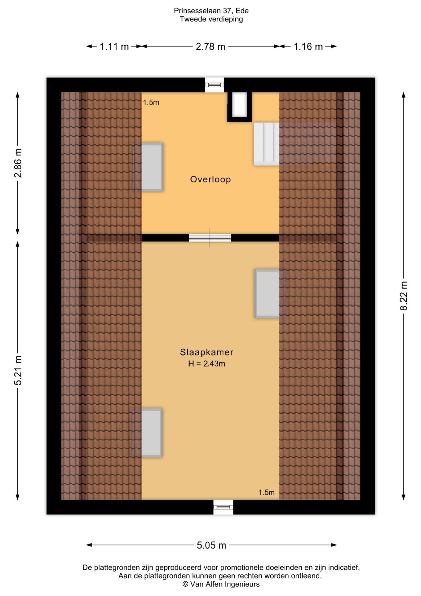 Foto 36 van Prinsesselaan 37