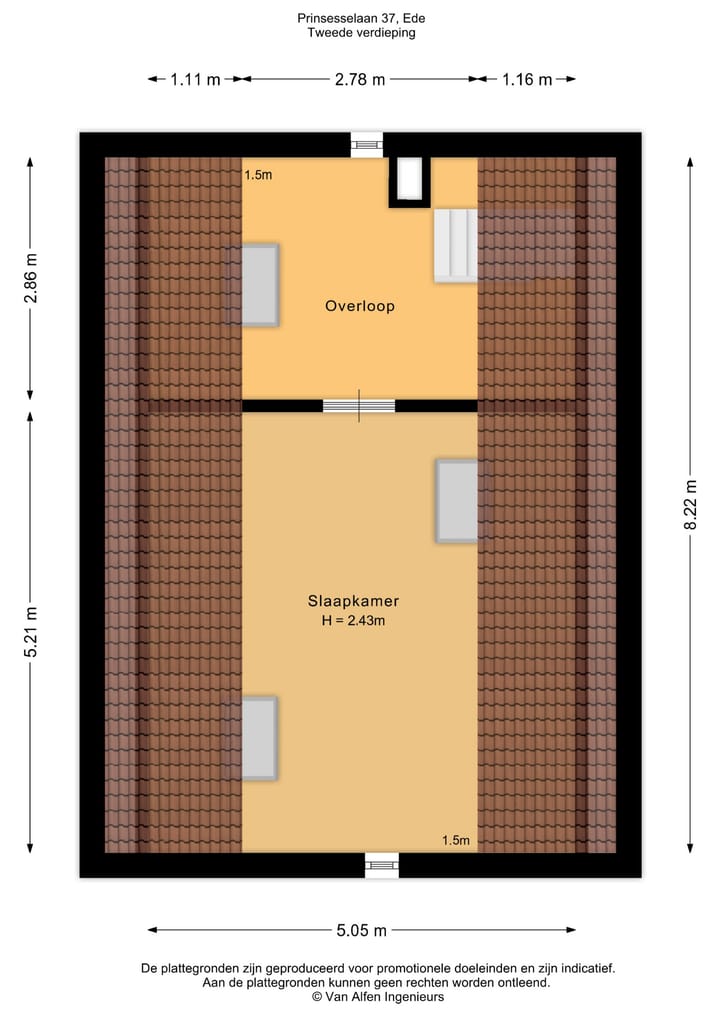 Foto 36 van Prinsesselaan 37