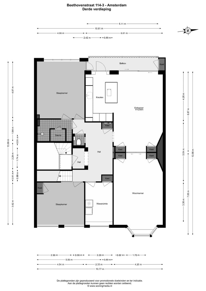 Foto 59 van Beethovenstraat 114-3