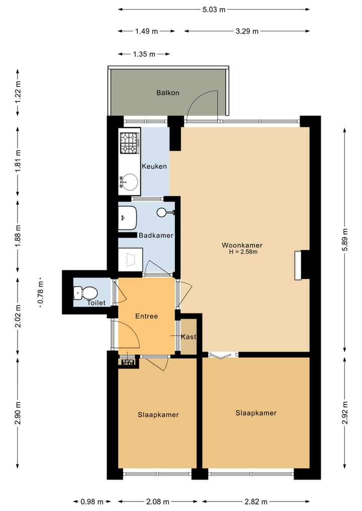 Foto 24 van Korhaanstraat 123-B
