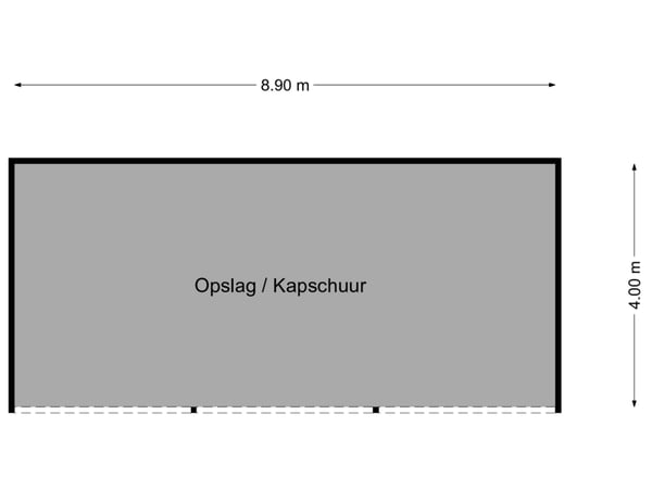Kapschuur / Opslag