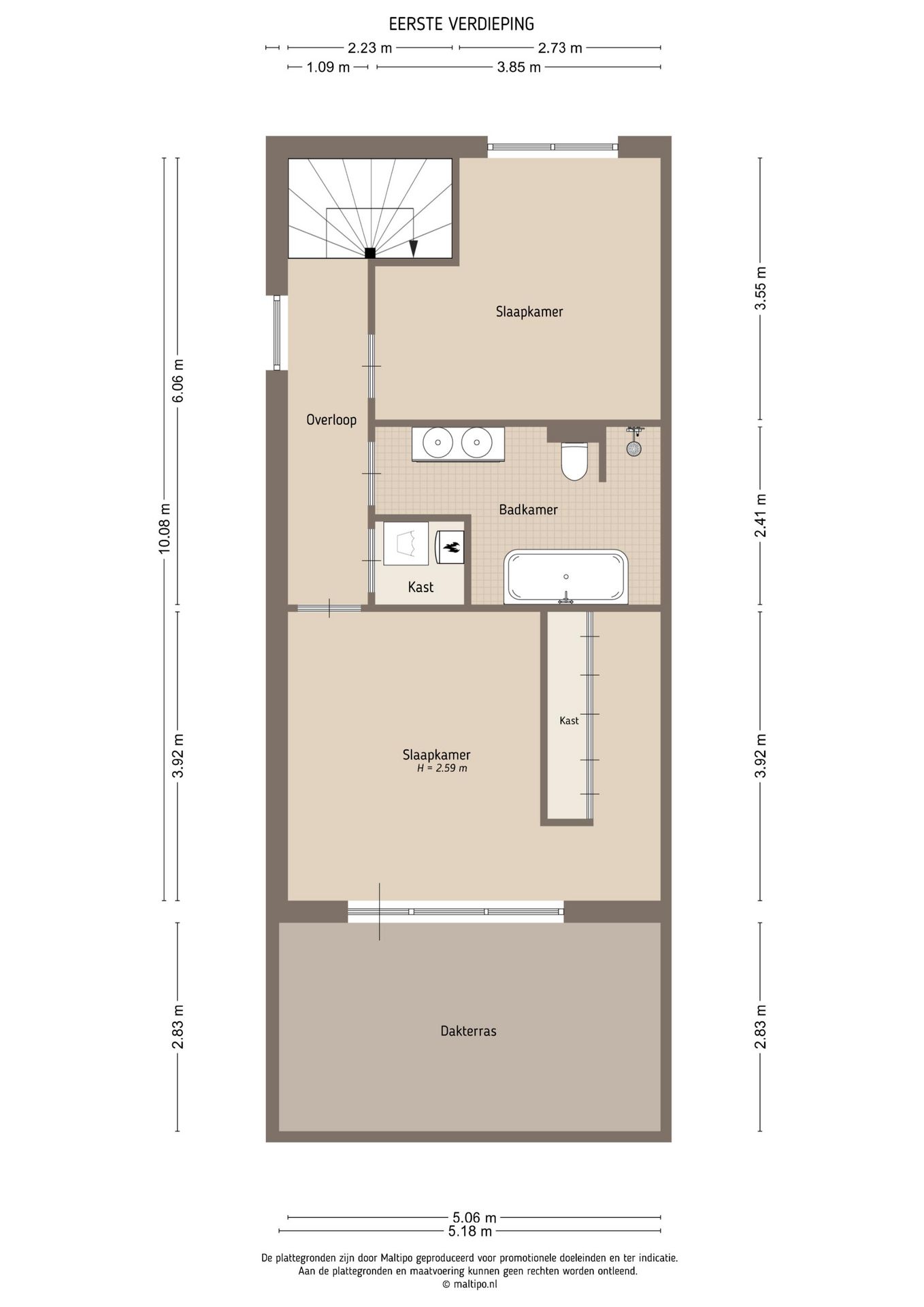 Foto 39 van Rozenstraat 1-C
