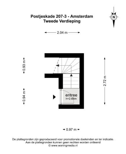 Foto 46 van Postjeskade 207-3