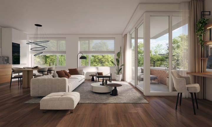 Foto 4 van Eerste verdieping appartement (Bouwnr. 7)