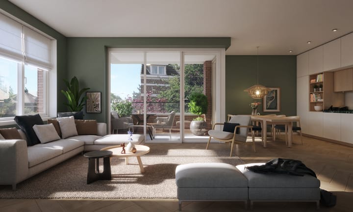 Foto 5 van Tweede verdieping appartement (Bouwnr. 14)