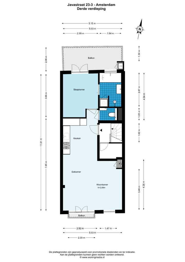 Foto 22 van Javastraat 23-3