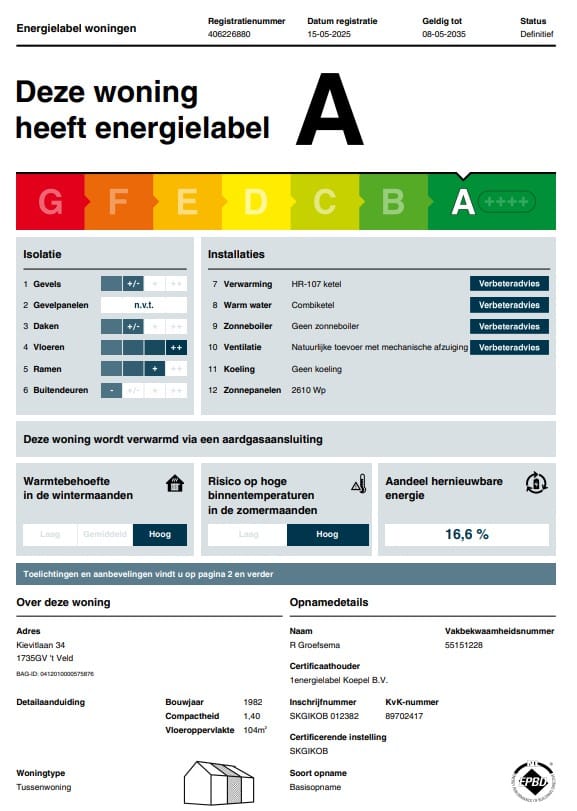 Foto 32 van Kievitlaan 34