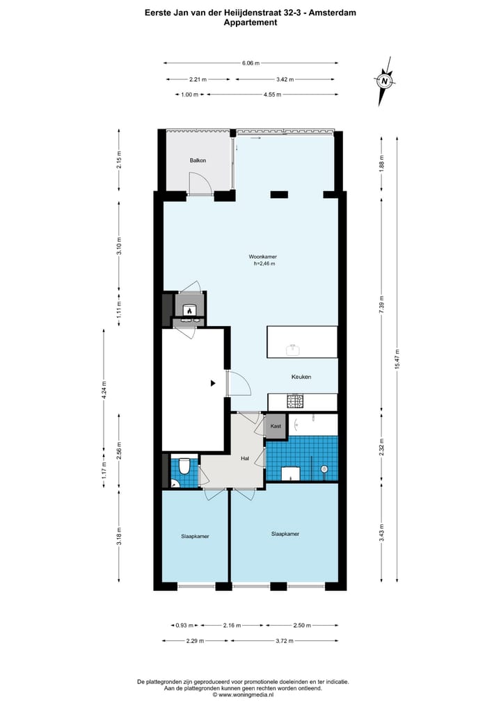 Foto 29 van Eerste Jan van der Heijdenstraat 32-3