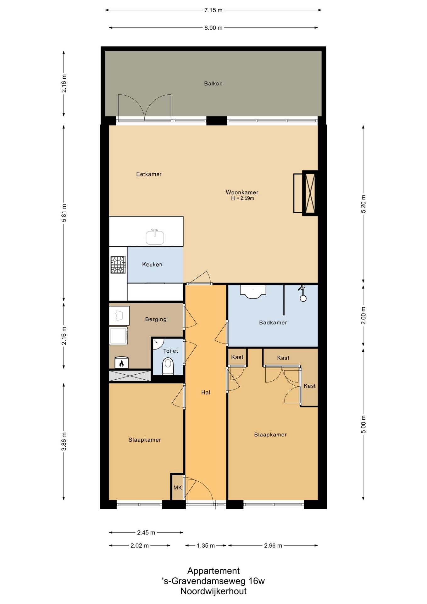 Foto 45 van 's-Gravendamseweg 16-W